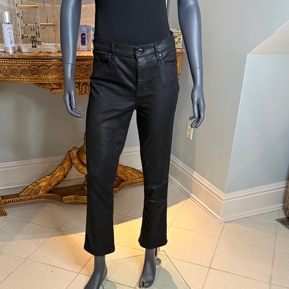 Black Pleather Women’s Jeand